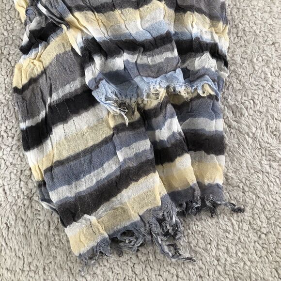 Scarf Lot 3 Womens Scarves Infinity Reversible Plaid Rectangular Stripes Preppy - Picture 2 of 4